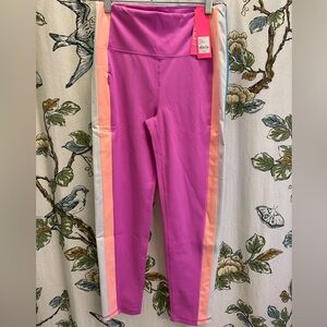 Lilly Pulitzer Medium weekender high rise midi leggings amethyst